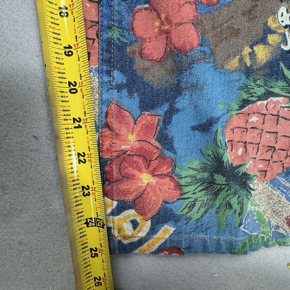 Tommy Hilfiger Jeans Deadstock NWT Y2K Tropical Parrot Print Bootcut Size 13 - Picture 16 of 16
